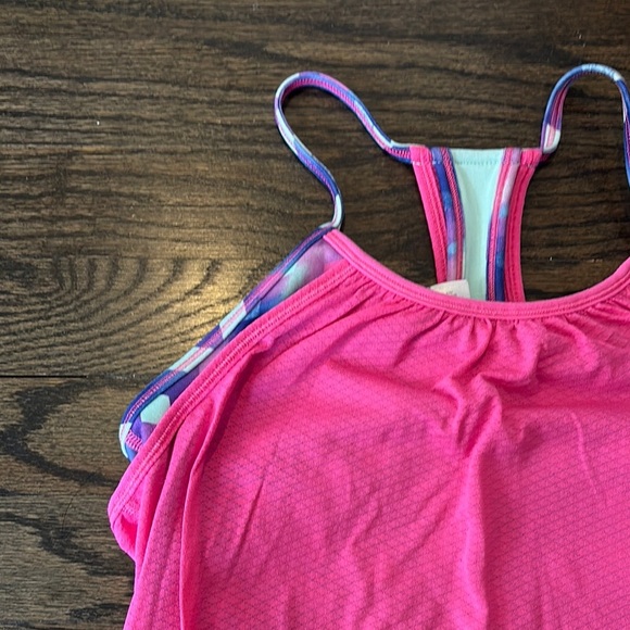 Ivivva Pink Kids Tank Top - size 12 - Picture 3 of 6